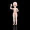 UCanaan Customized 1/6 BJD Doll 12 Inch Ball Jointed Dolls + Basic Makeup + Different Hands,Free to Change DIY Dolls(Brown Eyes)